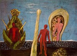 Ernst Dada-gauguin reproduction peinte à la main