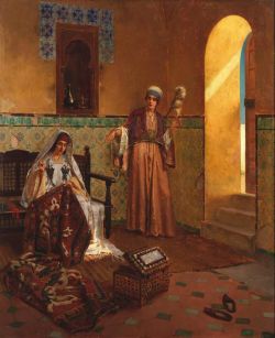 Peinture sur toile de Ernst Rudolf The Carpet Makers reproduction peinte à la main