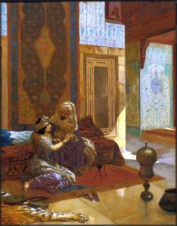 Peinture sur toile de Ernst Rudolf The Favourite 1 reproduction peinte à la main