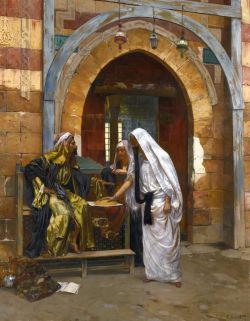 Peinture sur toile de Ernst Rudolf The Fortune Teller reproduction peinte à la main