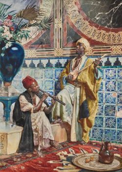 Peinture sur toile de Ernst Rudolf The Musicians 1888 reproduction peinte à la main