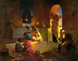 Peinture sur toile de Ernst Rudolf The Perfume Maker reproduction peinte à la main