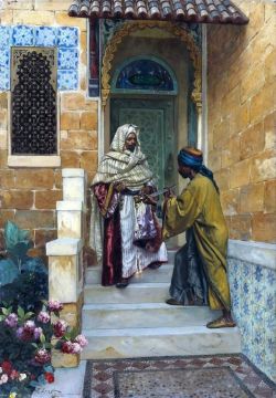 Peinture sur toile de Ernst Rudolf The Presentation reproduction peinte à la main