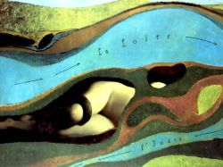 Ernst The Garden Of France - 1962 reproduction peinte à la main