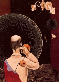 Ernst Untitled Dada reproduction peinte à la main