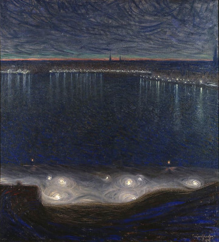 Eugene Jackson, Dawn Over The Knight Firth - 1899