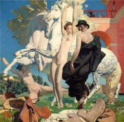 Eugene Robert Pougheon Le Serpent 1930 reproduction peinte à la main