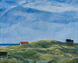 Eva Cederstrom North Sea Coast reproduction peinte à la main