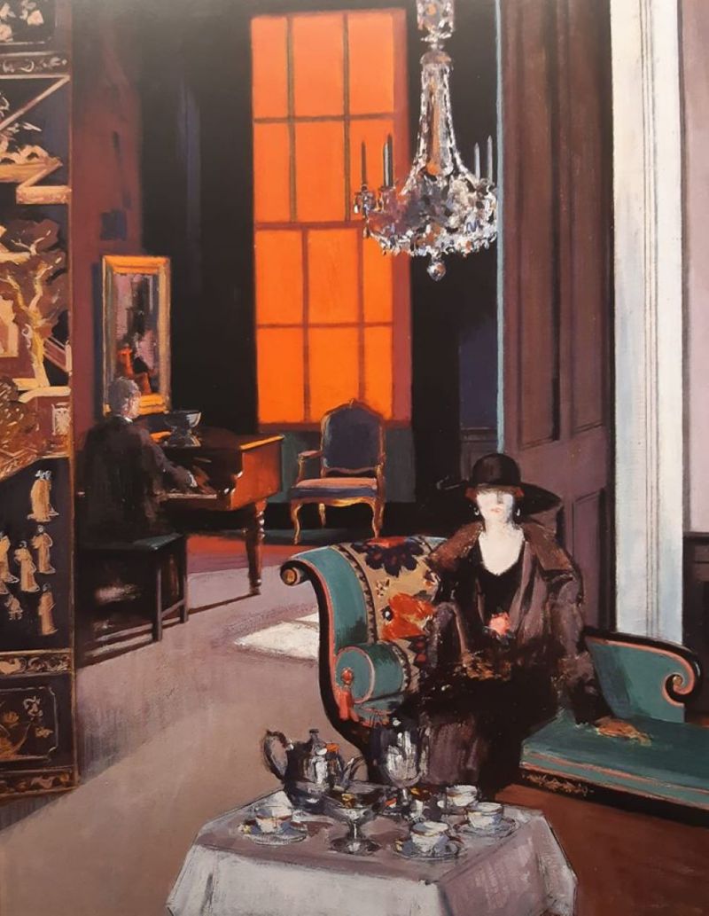 F.c.b. Cadell The Orange Blind - 1927
