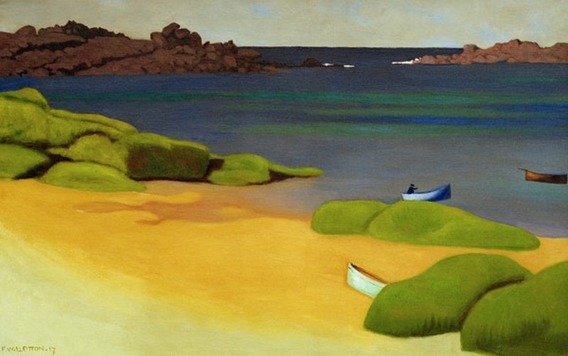Félix Vallotton, La baie de Trégastel, 1917