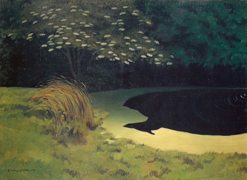 Félix Vallotton, The Pond (La Mare), 1909