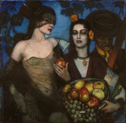Federico Beltran Masses Spanish Granada 1929 reproduction peinte à la main