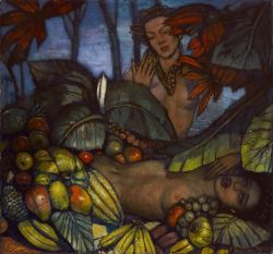 Federico Beltran Masses Spanish Tropical 1929 reproduction peinte à la main