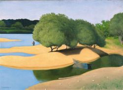 Felix Vallotton Des Sables Au Bord De La Loire - Sands On The Edge Of The Loire 1923 reproduction peinte à la main