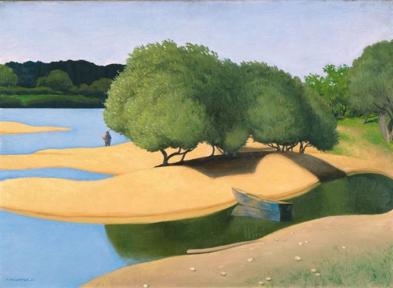 Felix Vallotton Des Sables Au Bord De La Loire - Sands On The Edge Of The Loire 1923