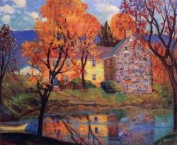 Fern Isabel Coppedge, Autumn, 1935 reproduction peinte à la main