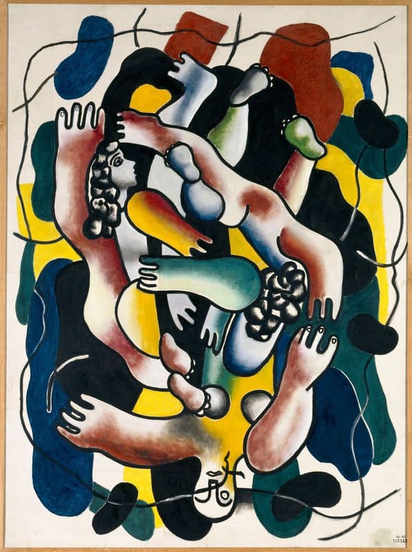 Fernand L Ger Les Plongeurs Polychromes 1942-1946