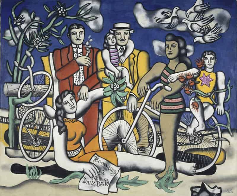 Fernand Leger Les Loisirs - Hommage A Louis David