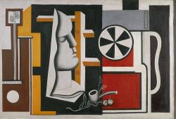 Peinture sur toile de Fernand Leger Nature Morte Au Masque De Platre 1927 reproduction peinte à la main