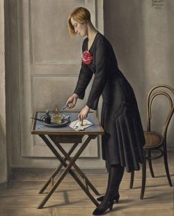 Fran Ois Emile Barraud The Intriguing 1931 reproduction peinte à la main