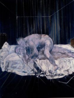 Peinture sur toile de Francis Bacon Deux Figures reproduction peinte à la main