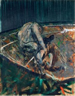 Peinture sur toile de Francis Bacon Figures In A Landscape reproduction peinte à la main