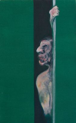 Peinture sur toile de Francis Bacon Man With Arm Raised 1960 reproduction peinte à la main