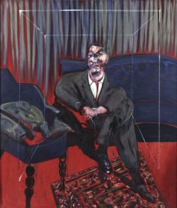 Peinture sur toile de Francis Bacon Seated Figure 1961 reproduction peinte à la main