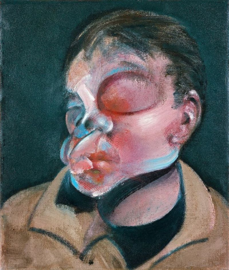 Francis Bacon Self Portrait With Injured Eye 1972