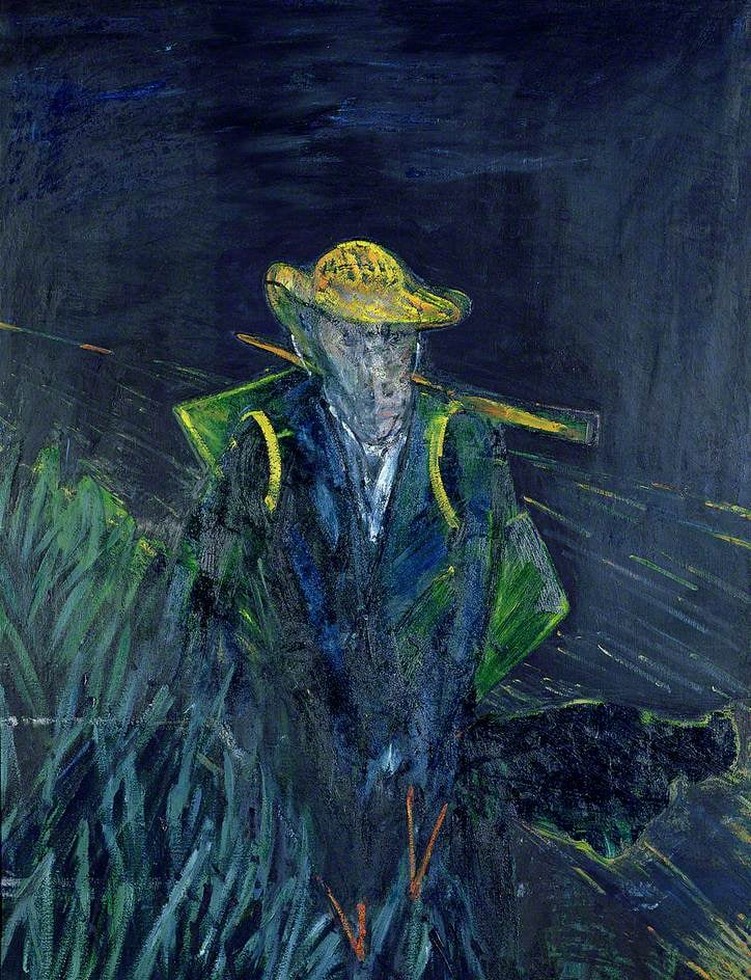 Francis Bacon, Study for a Portrait of Van Gogh I, 1956