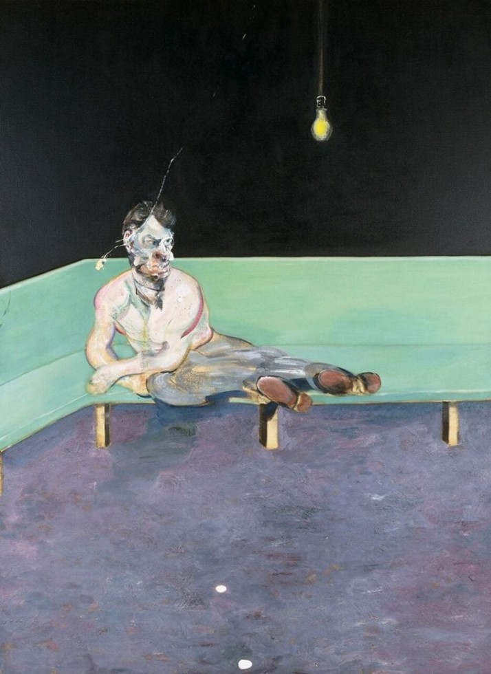 Francis Bacon, Study for Portrait of Lucian Freud, 1964