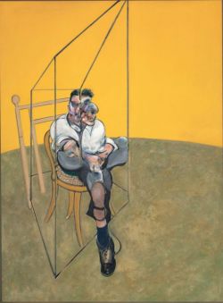 Peinture sur toile de Francis Bacon Triptyque, 3 études de Lucian Freud - Partie 1 reproduction peinte à la main