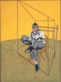 Francis Bacon Triptyque, 3 études de Lucian Freud - Partie 2 reproduction peinte à la main