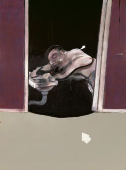 Peinture sur toile de Francis Bacon Triptyque, Mai-Juin 1973 - Partie 3 reproduction peinte à la main