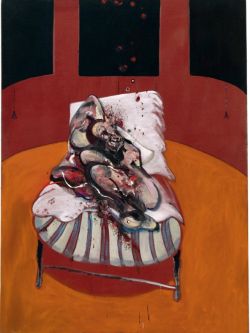 Peinture sur toile de Francis Bacon triptyque, Trois études pour une crucifixion - partie 2 reproduction peinte à la main