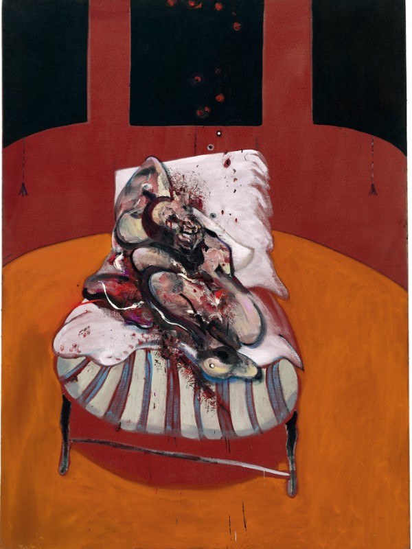 Francis Bacon triptyque, Trois études pour une crucifixion - partie 2