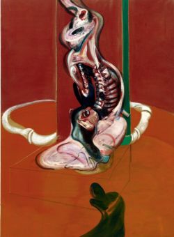 Francis Bacon triptyque, Trois études pour une crucifixion - partie 3 reproduction peinte à la main