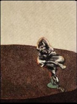 Peinture sur toile de Francis Bacon triptyque, Trois personnages dans une pièce - partie 3 reproduction peinte à la main