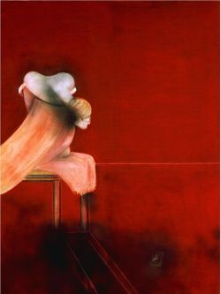 Peinture sur toile de Francis Bacon Triptyque, 1944 Seconde Version - Partie 1 reproduction peinte à la main