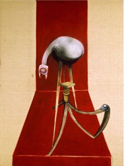 Peinture sur toile de Francis Bacon Triptyque, 1944 Seconde Version - Partie 2 reproduction peinte à la main