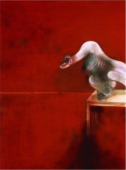 Peinture sur toile de Francis Bacon Triptyque, 1944 Seconde Version - Partie 3 reproduction peinte à la main