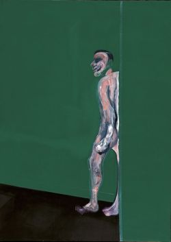 Peinture sur toile de Francis Bacon Walking Figure 1960 reproduction peinte à la main