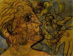 Peinture sur toile de Francis Picabia Artemis 1929 reproduction peinte à la main