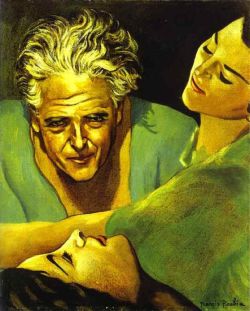 Peinture sur toile de Francis Picabia Autoportrait reproduction peinte à la main