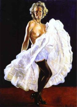Peinture sur toile de Francis Picabia Danseuse De French Cancan reproduction peinte à la main
