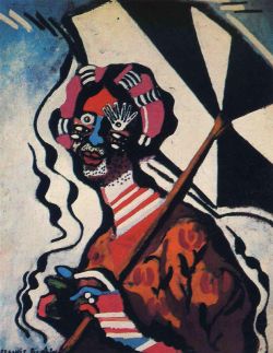 Peinture sur toile de Francis Picabia Jeune Fille A L Ombrelle reproduction peinte à la main