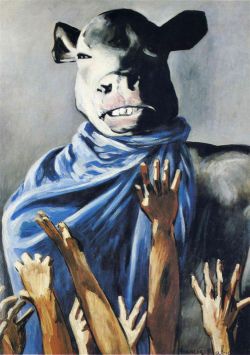 Peinture sur toile de Francis Picabia L Adoration Du Veau reproduction peinte à la main