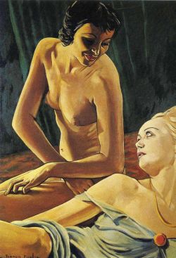 Peinture sur toile de Francis Picabia La Brunette Et La Blonde reproduction peinte à la main