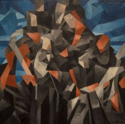 Peinture sur toile de Francis Picabia La Procession Seville reproduction peinte à la main