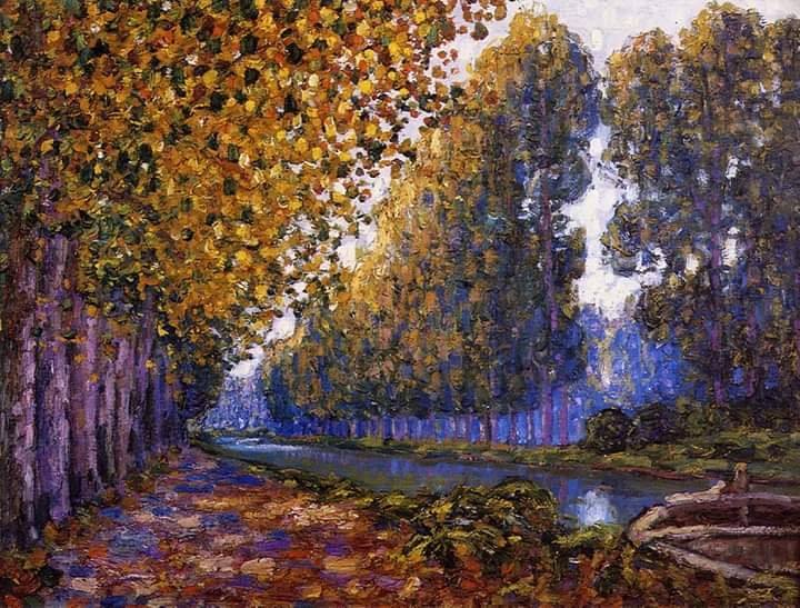 Francis Picabia Le Canal De Moret Effet Automne